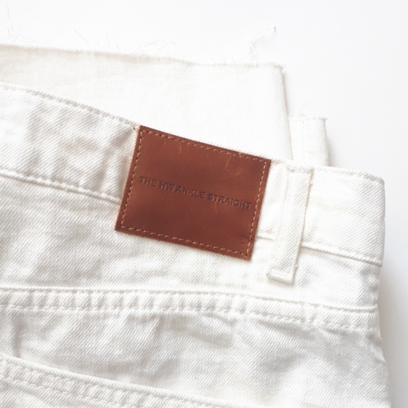 Zara | Premium High Waist Ankle Straight Jeans - Picture 6 of 8